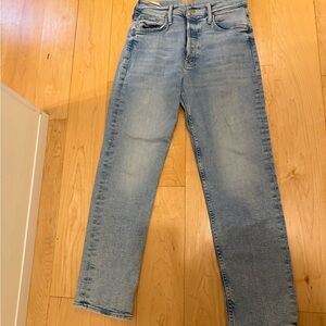 Mother tomcat flood jeans